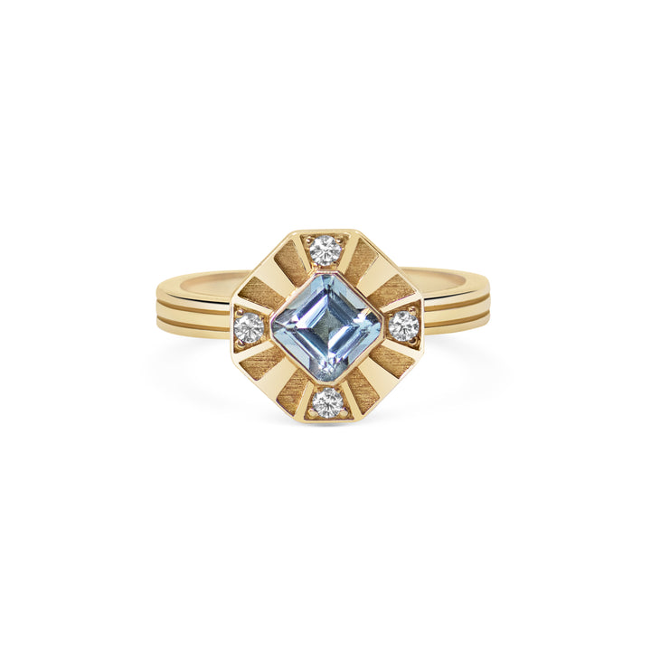 Deco Engagement Ring