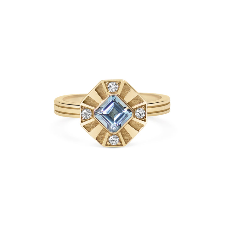 Deco Engagement Ring
