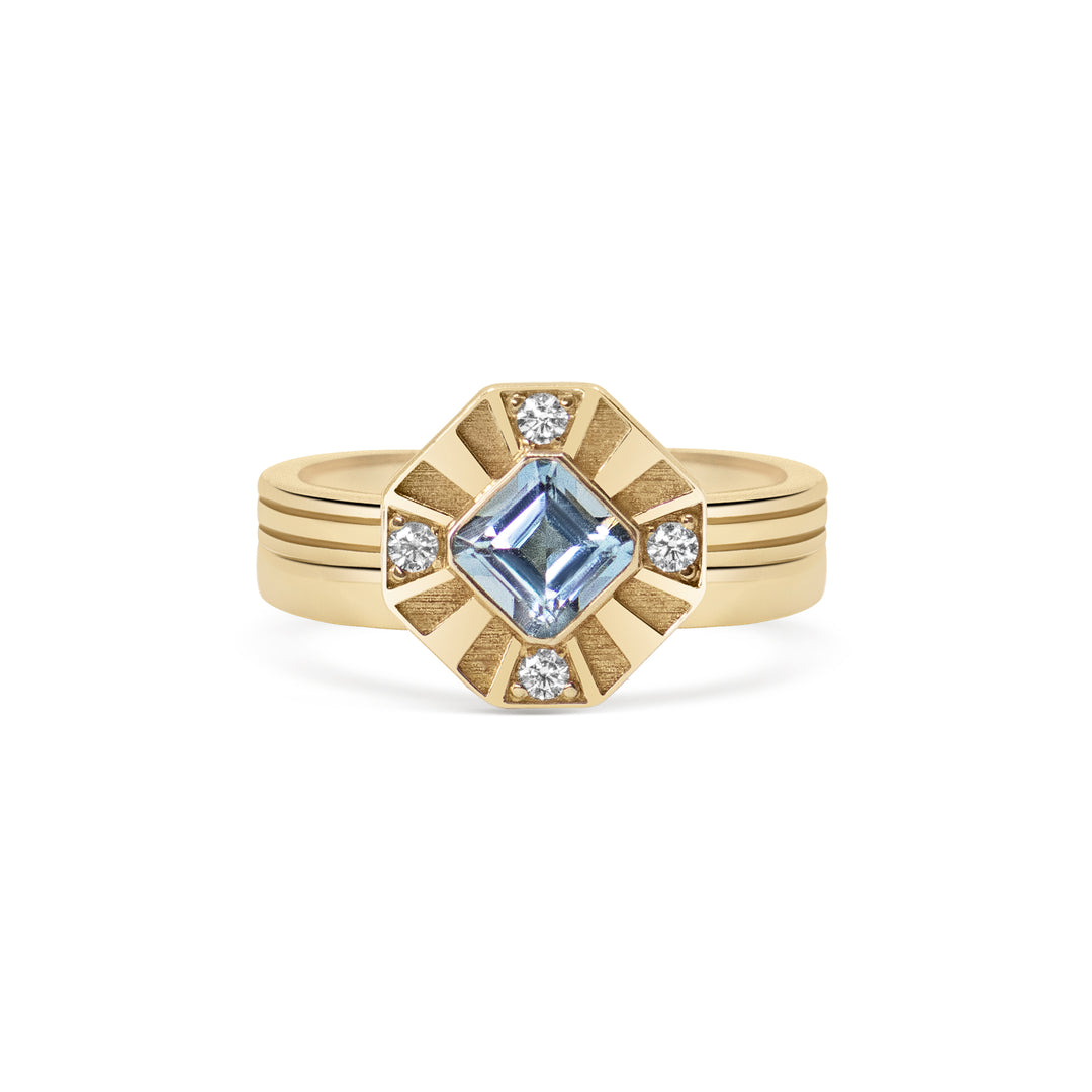 Square Edge Wedding Band