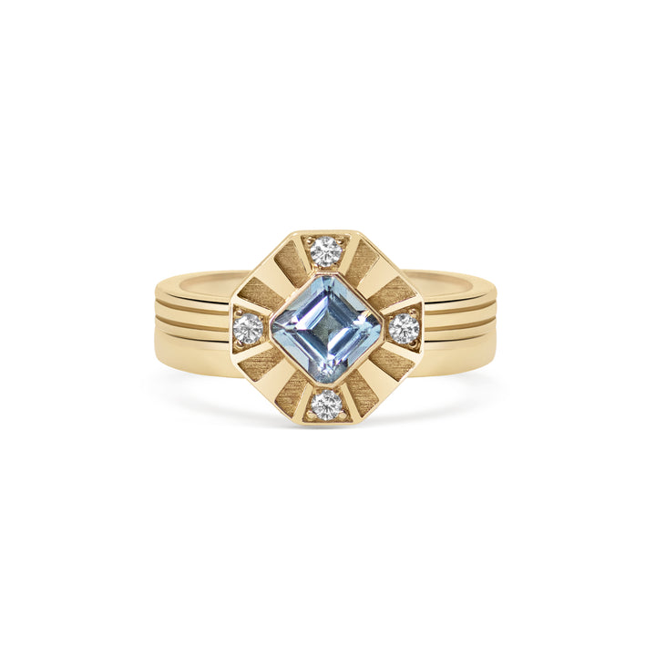 Square Edge Wedding Band