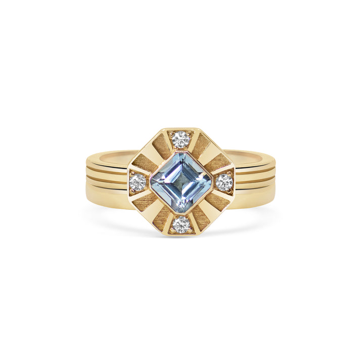 Square Edge Wedding Band