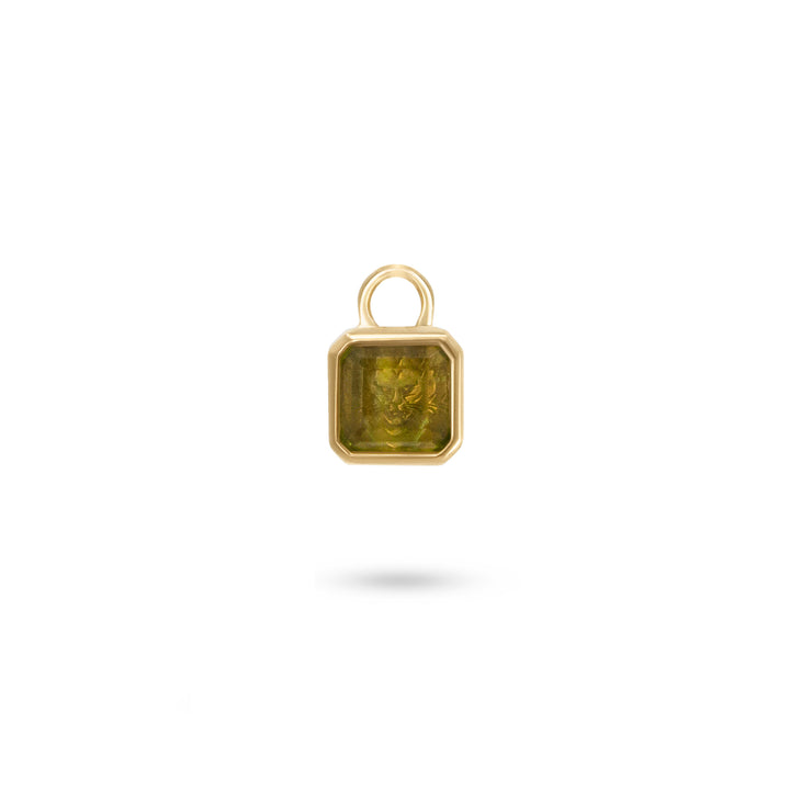 Golden Futures Hoop Charm