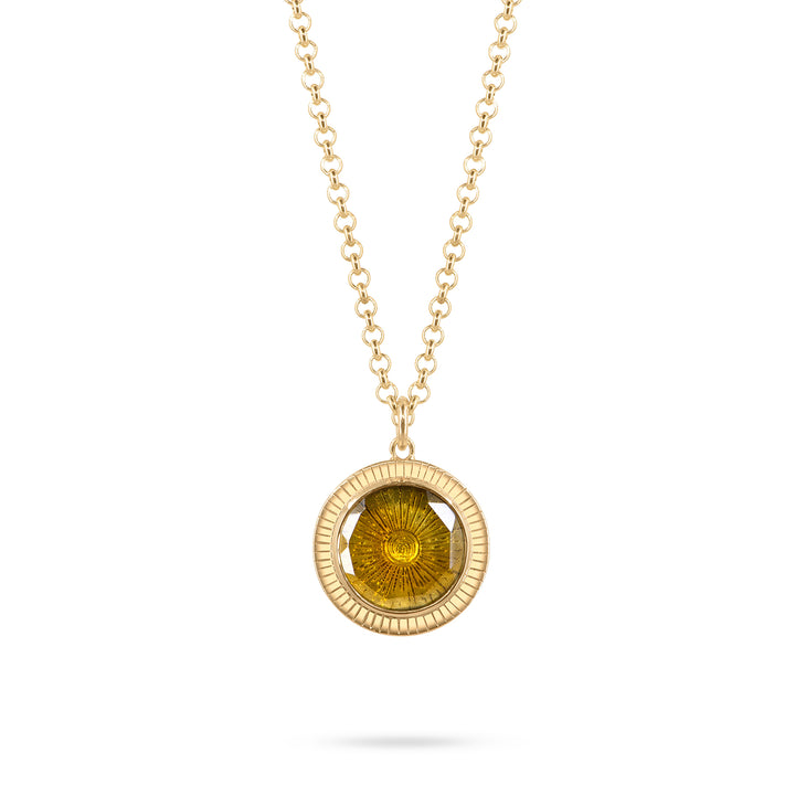 Golden Futures Large Pendant - Sun