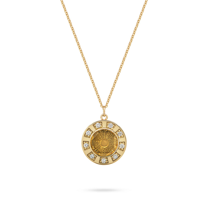 Golden Futures Pendant - Small - Sun