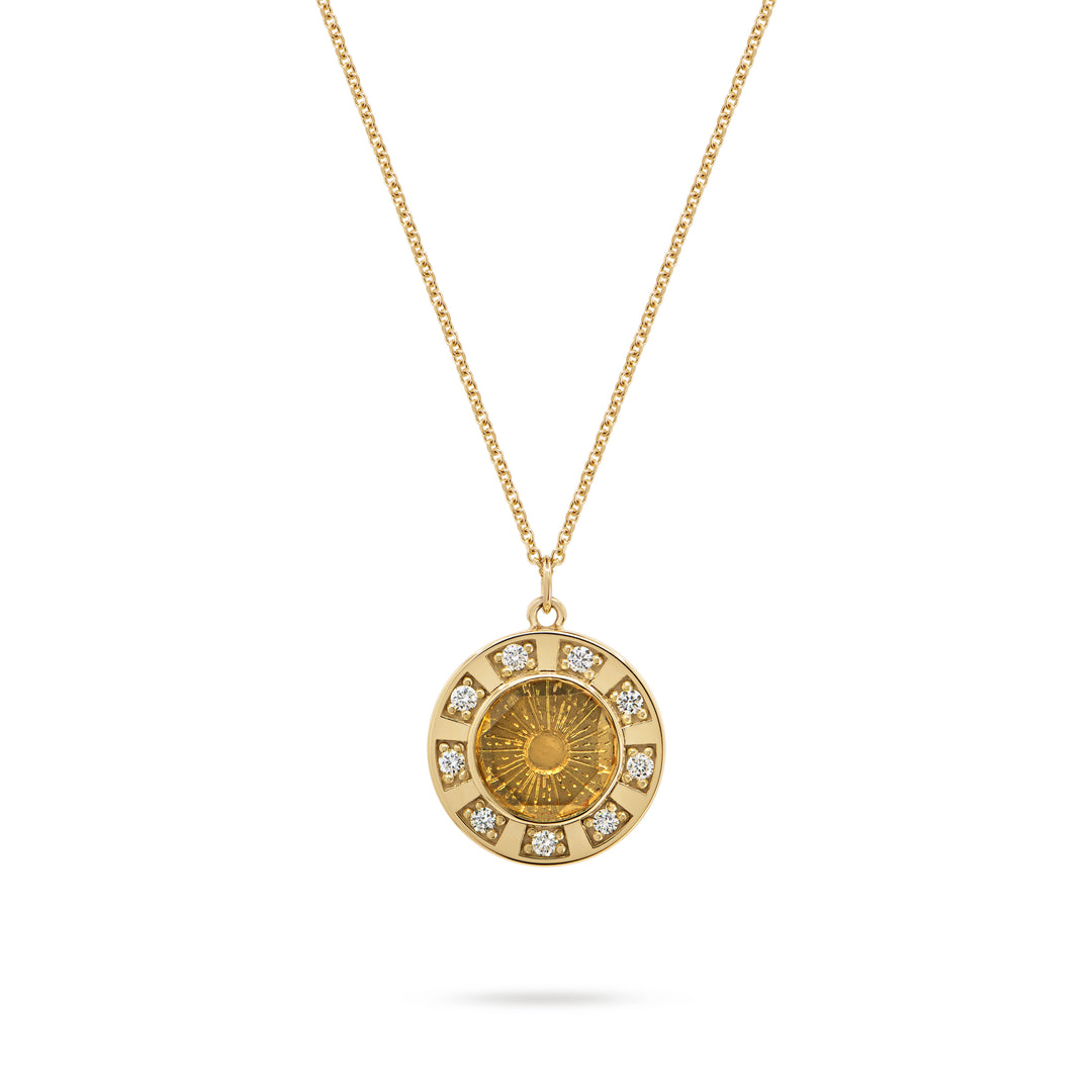 Golden Futures Pendant - Small - Sun