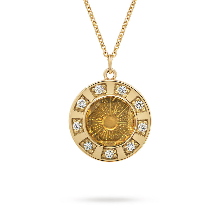 Golden Futures Pendant - Small - Sun