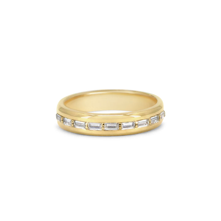 Half Eternity Baguette Ring