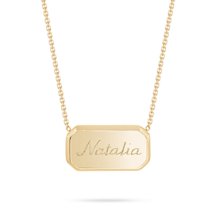 Ingot Pendant - Horizontal