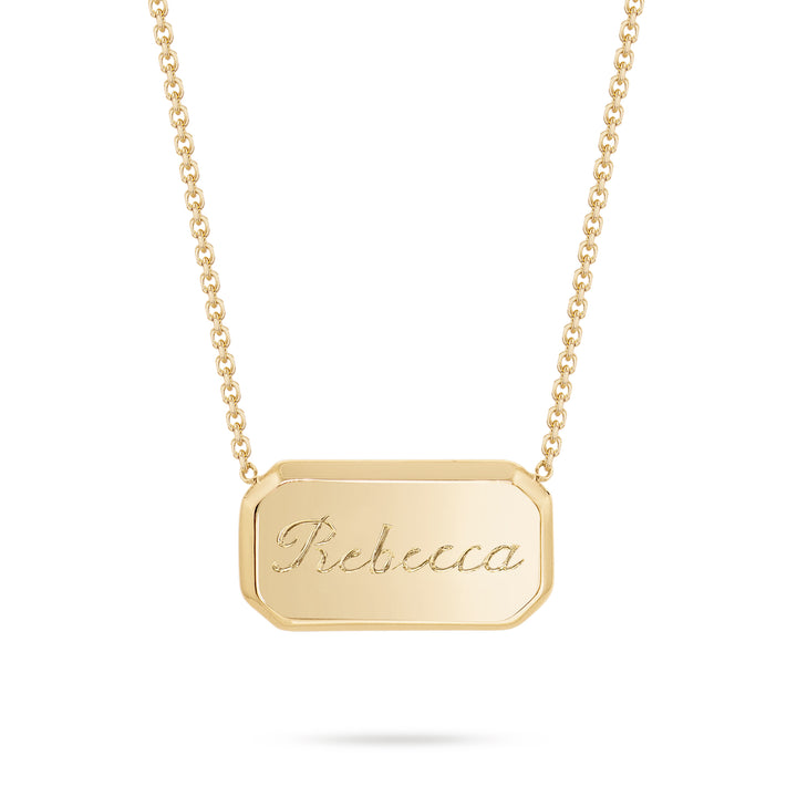 Ingot Pendant - Horizontal