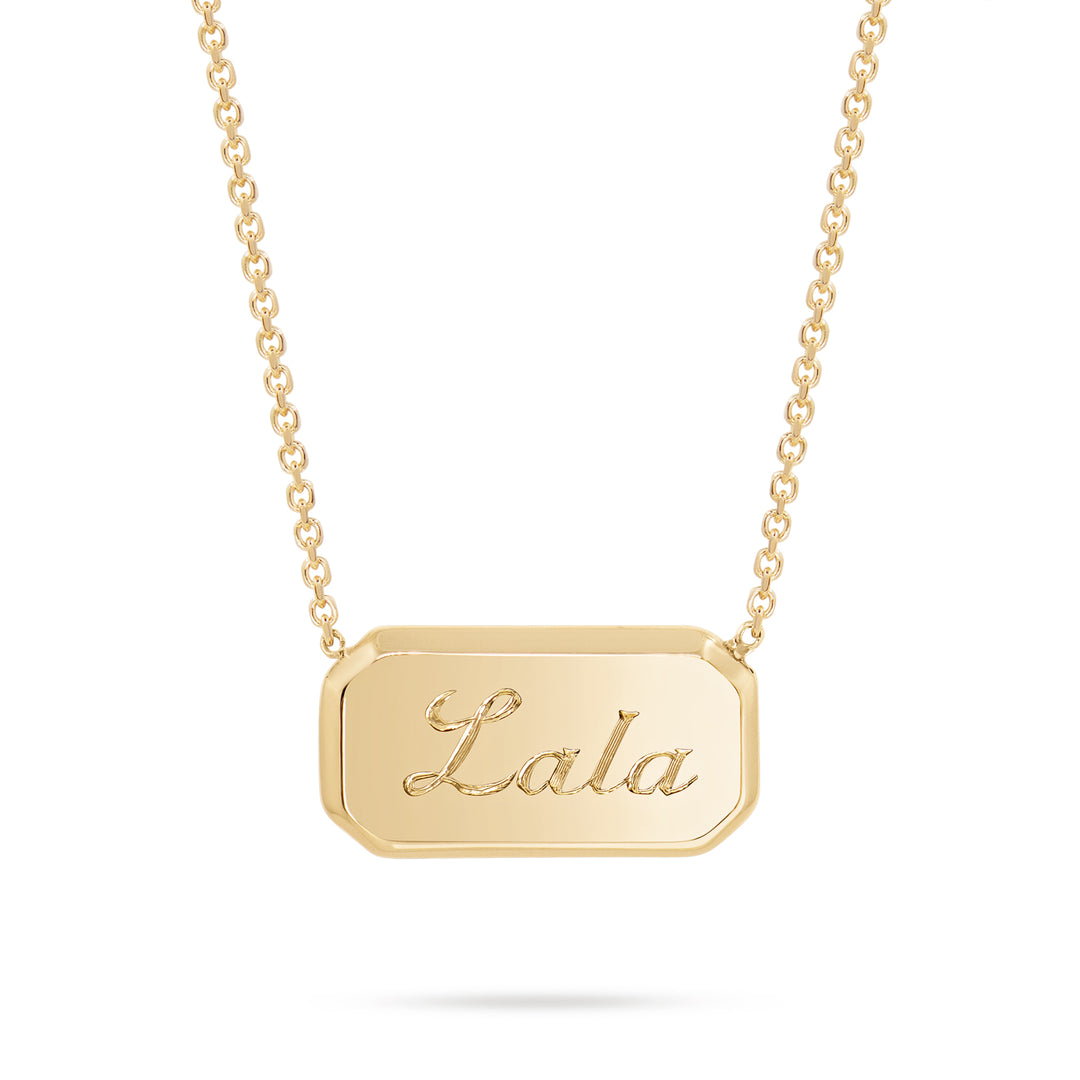 Ingot Pendant - Horizontal