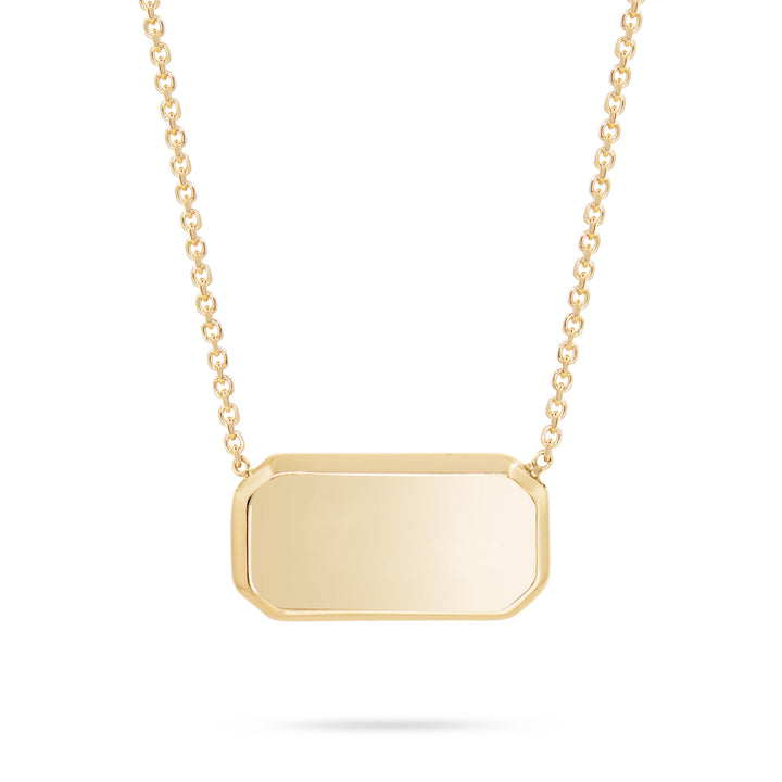 Ingot Pendant - Horizontal