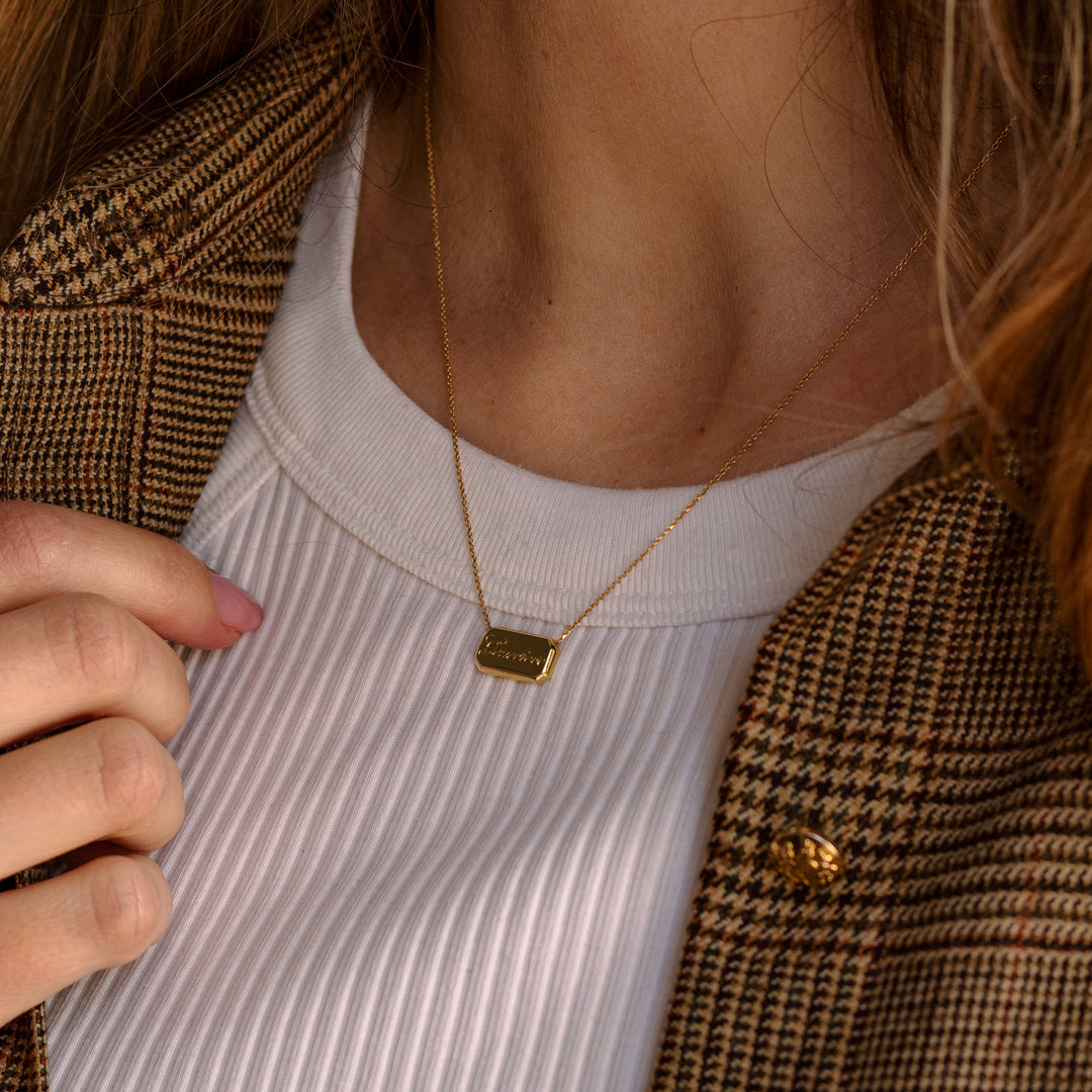 Ingot Pendant - Horizontal