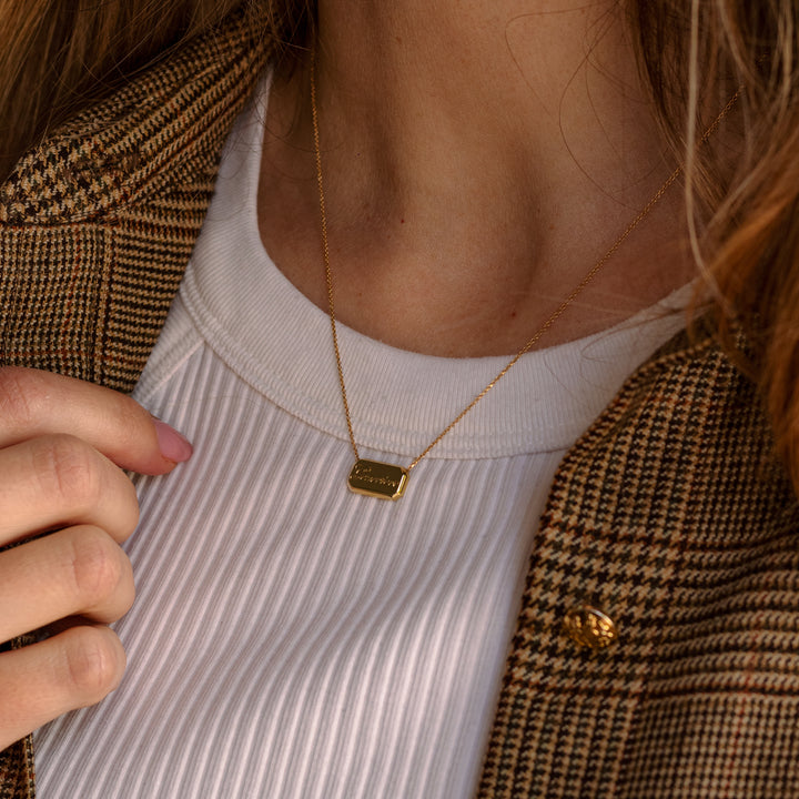 Ingot Pendant - Horizontal