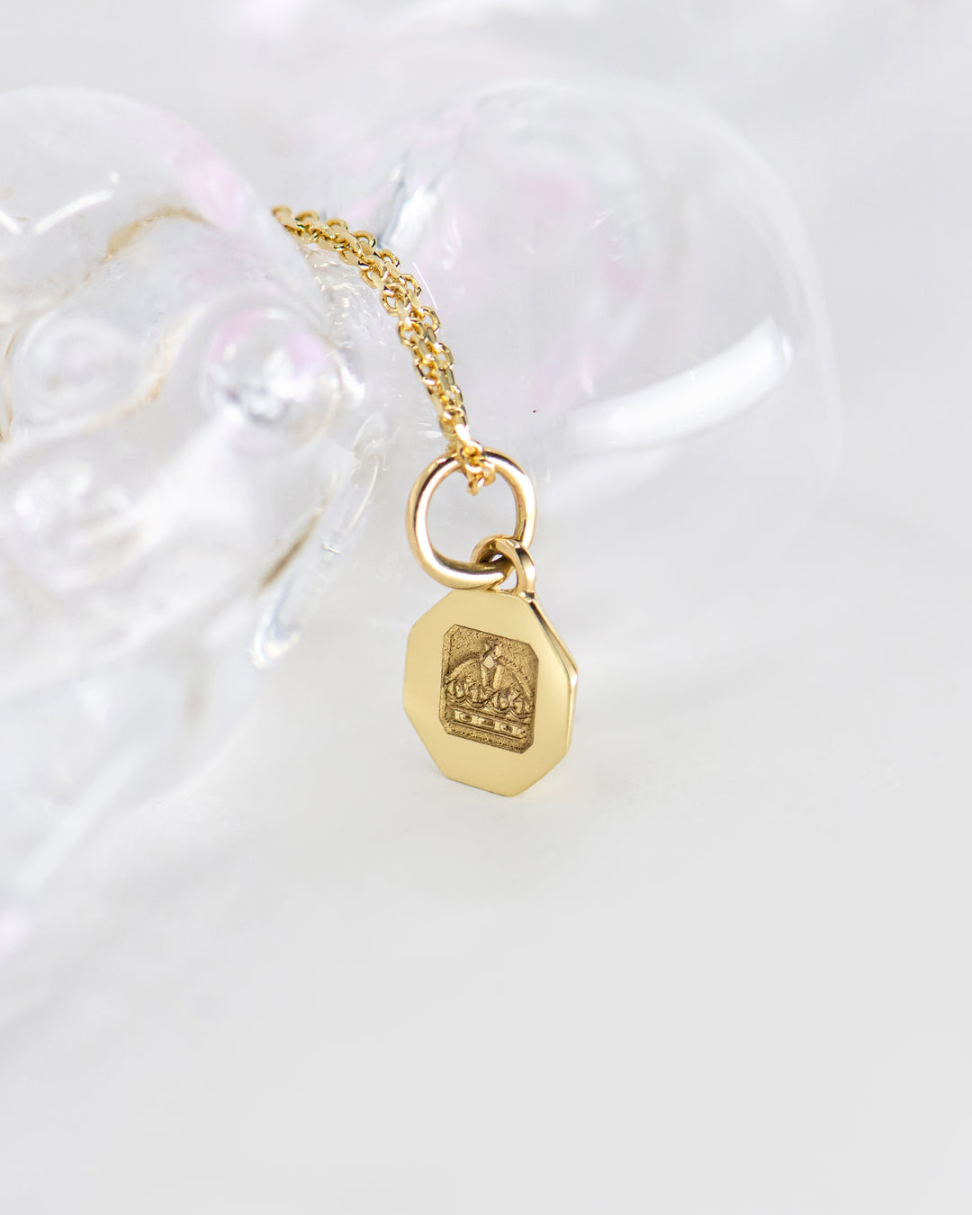 Octagonal Hallmark Pendant