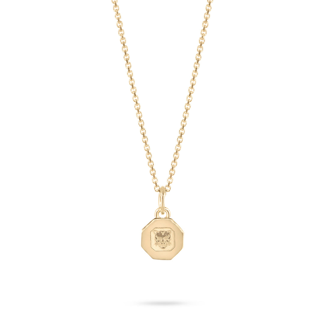 Octagonal Hallmark Pendant