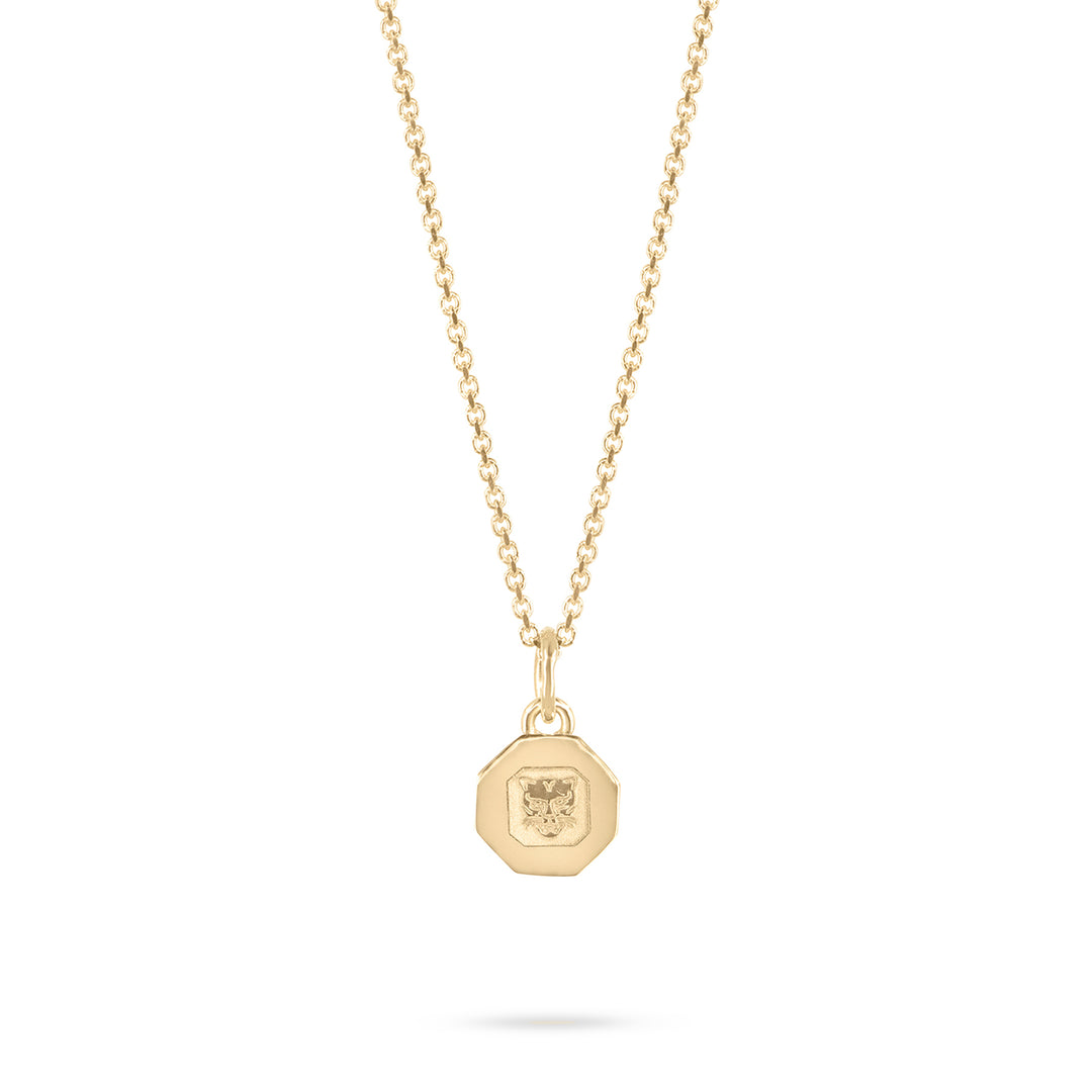 Octagonal Hallmark Pendant