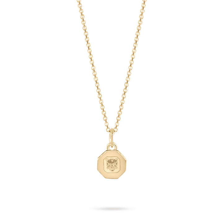 Octagonal Hallmark Pendant