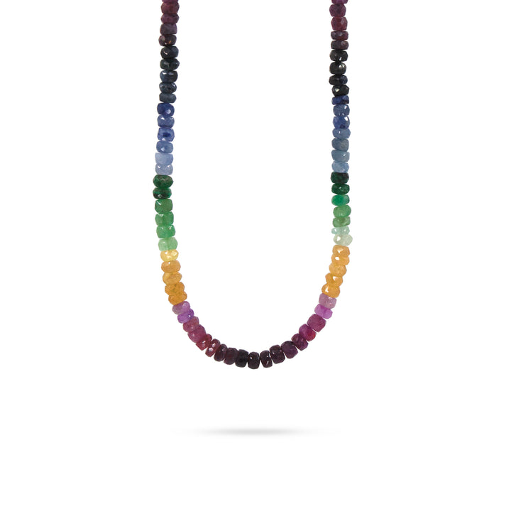 Rainbow Sapphire Necklace