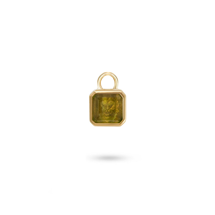 Golden Futures Hoop Charm