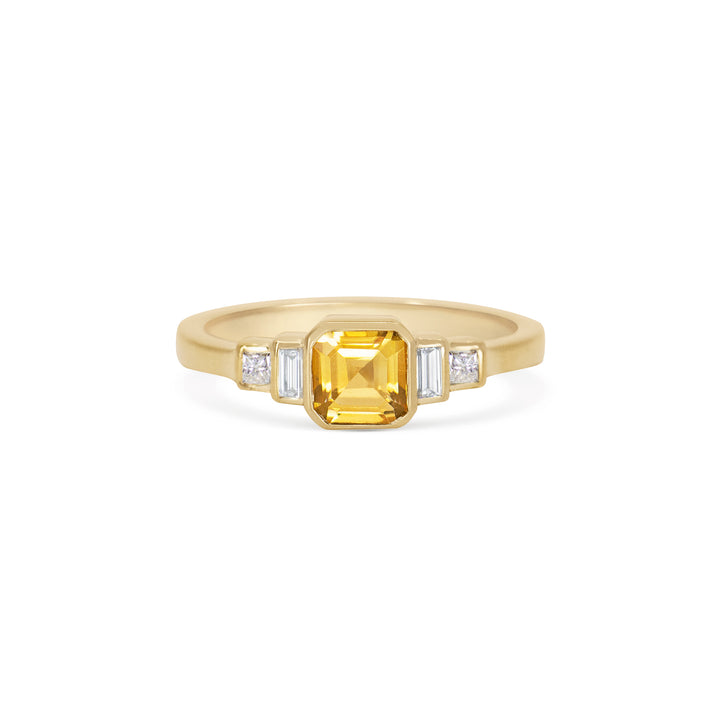 Stepping Stones Engagement Ring