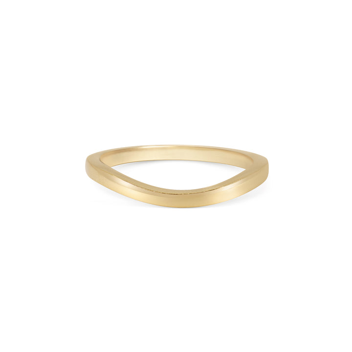 Curved Wedding Band