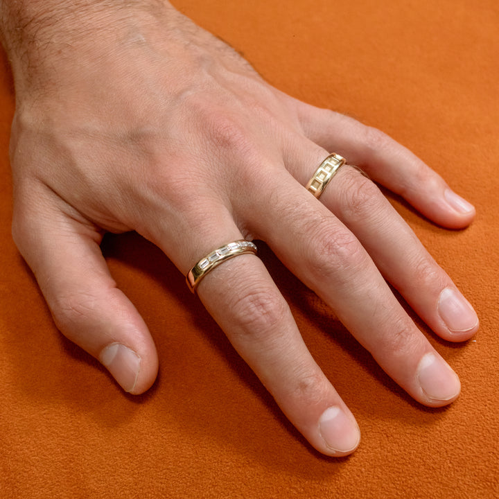 Half Eternity Baguette Ring