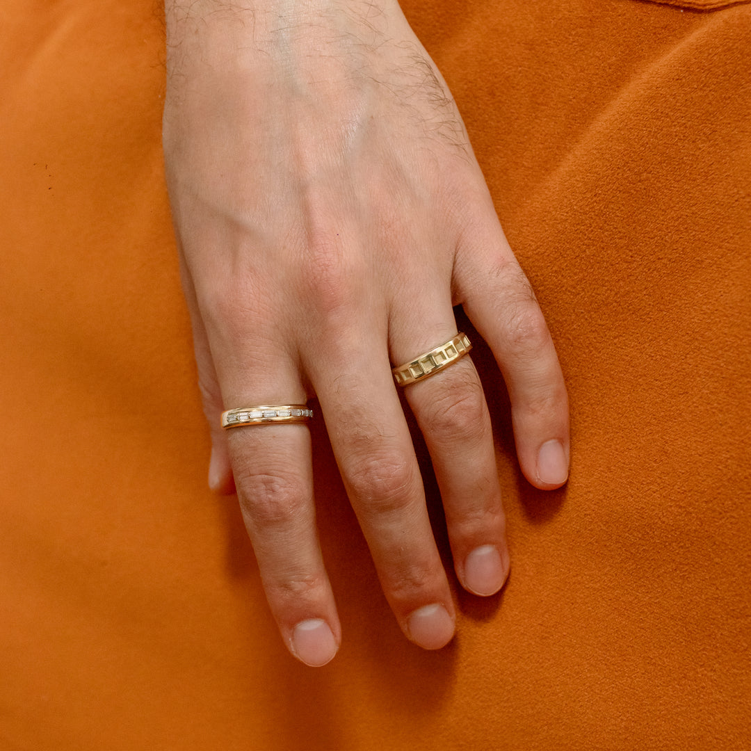 Half Eternity Baguette Ring
