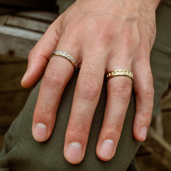 Half Eternity Baguette Ring