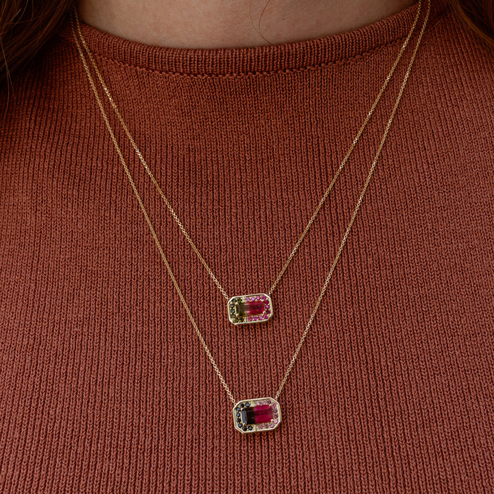 Watermelon Sugar Halo Pendant
