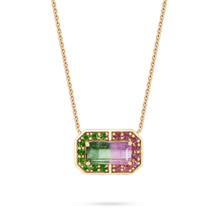 Watermelon Sugar Halo Pendant