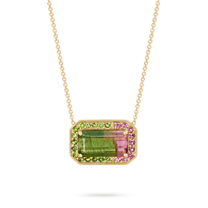 Watermelon Sugar Halo Pendant