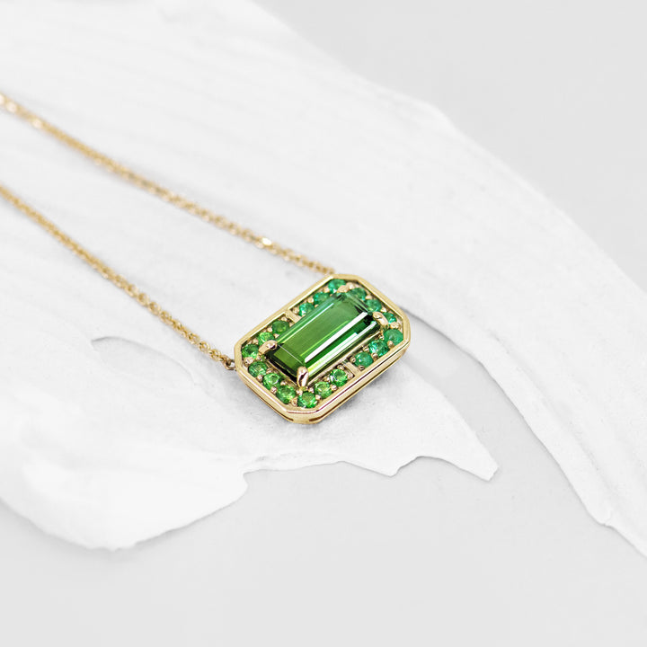 Watermelon Sugar Halo Pendant