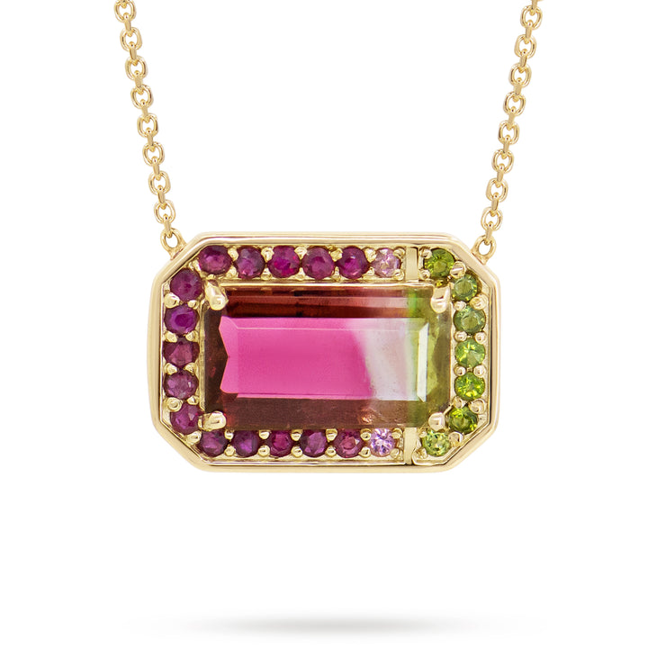 Watermelon Sugar Halo Pendant