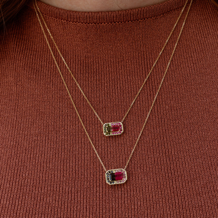 Watermelon Sugar Halo Pendant
