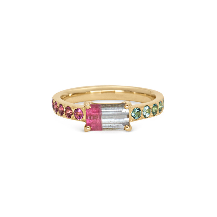 Watermelon Sugar Ring - Horizontal, Single Row Style