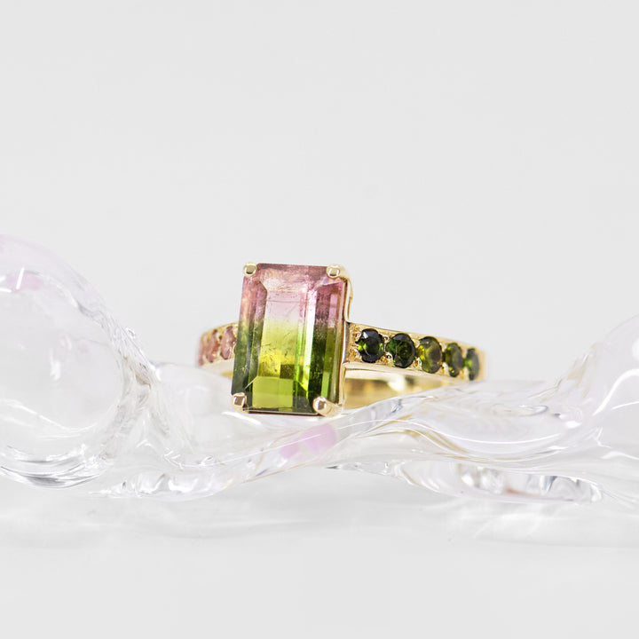 Watermelon Sugar Ring - Medium, Single Row Style