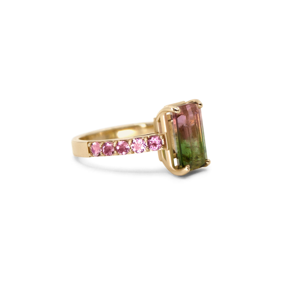 Watermelon Sugar Ring - Medium, Single Row Style