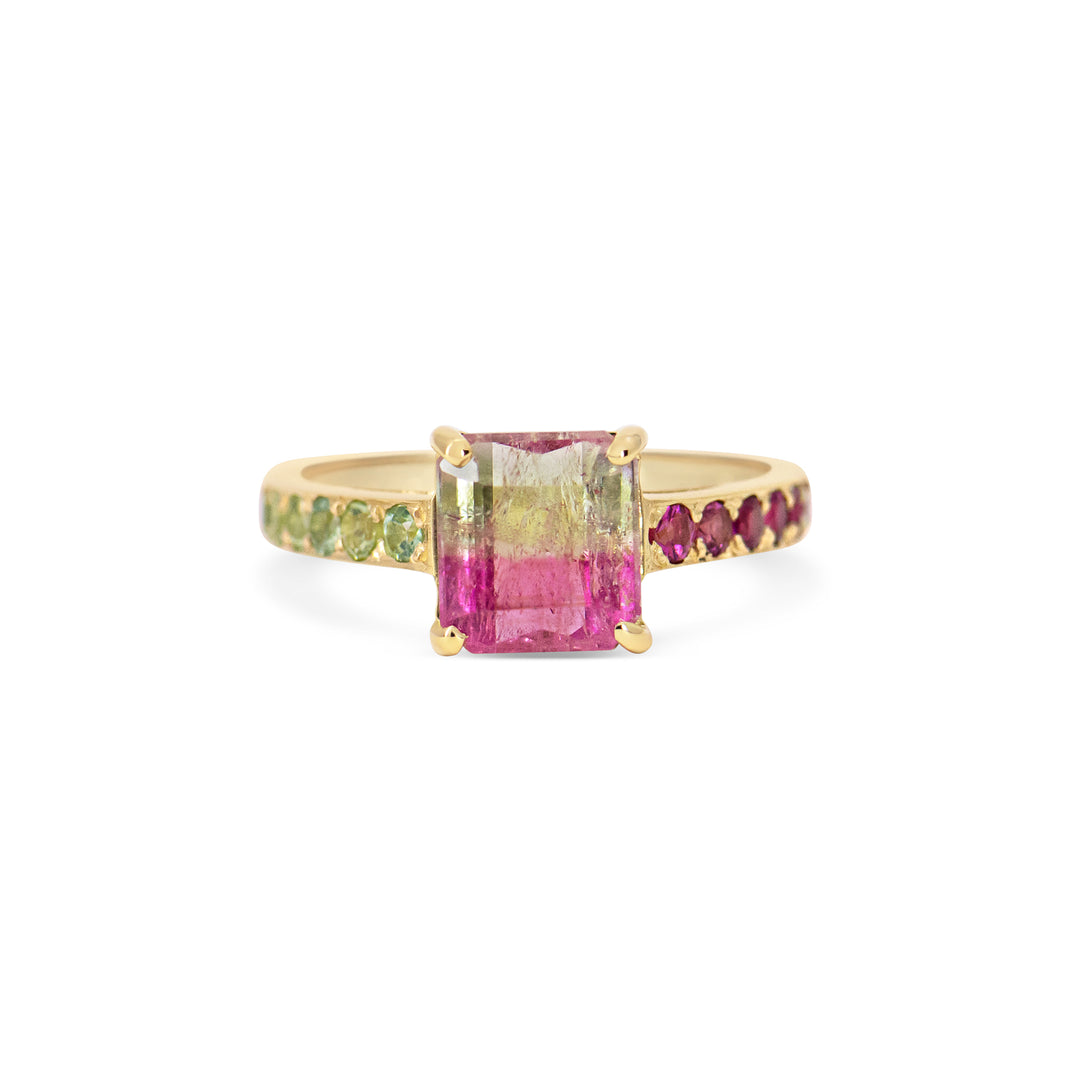 Watermelon Sugar Ring - Medium, Single Row Style