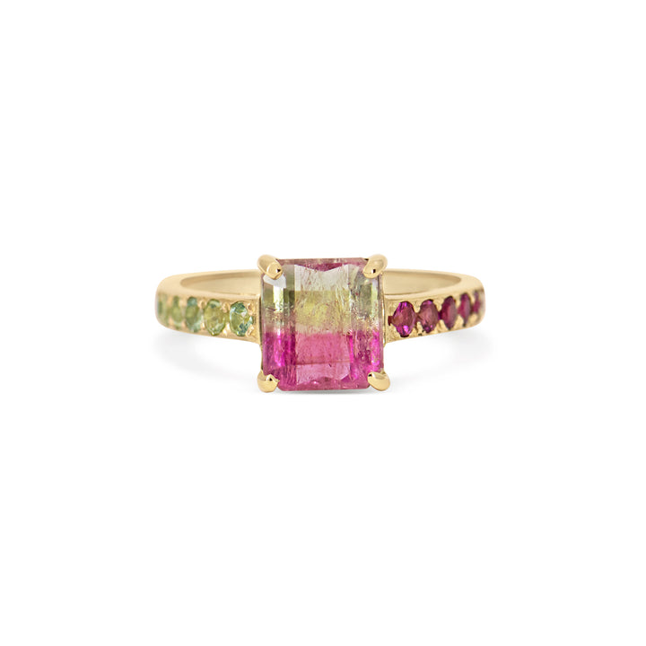 Watermelon Sugar Ring - Medium, Single Row Style