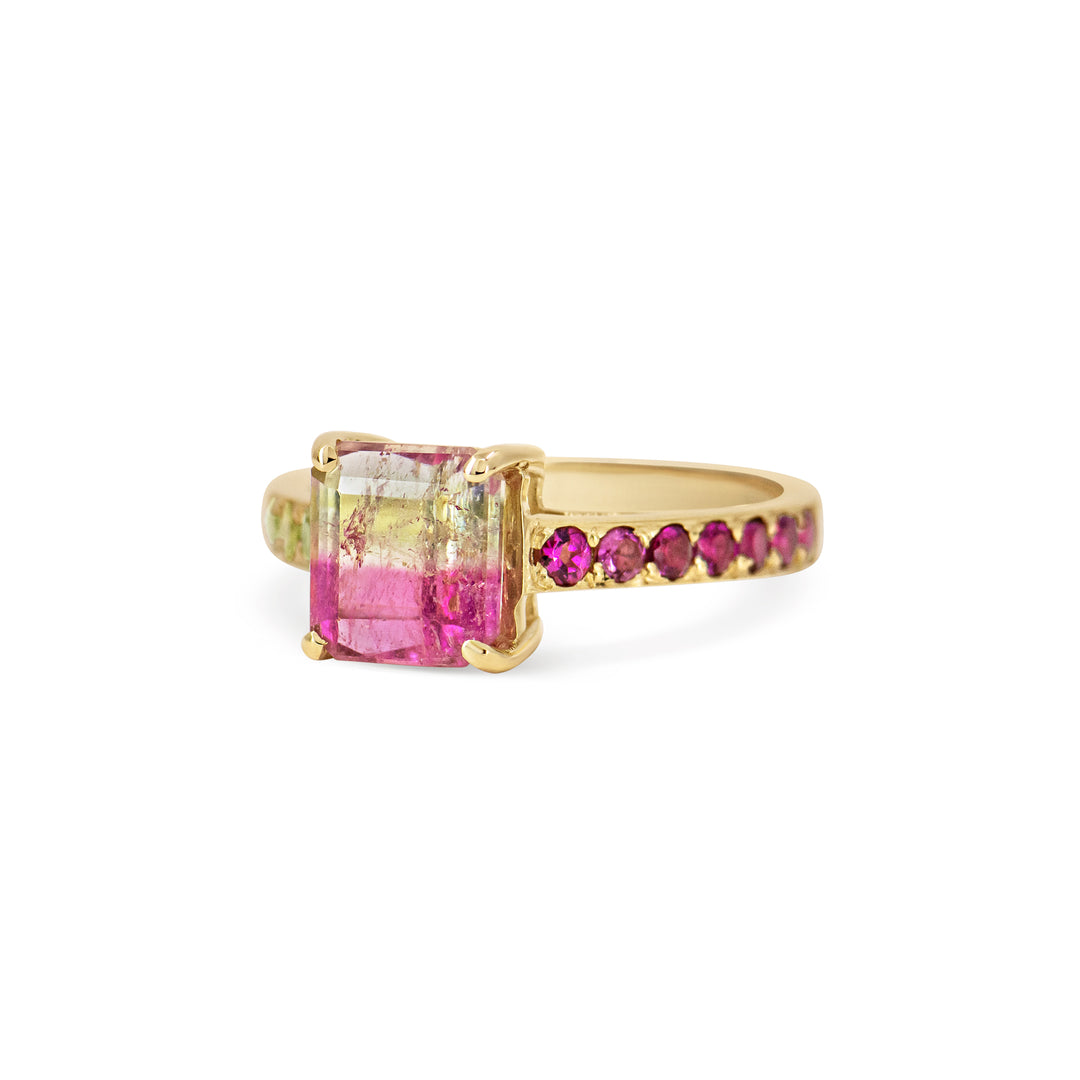 Watermelon Sugar Ring - Medium, Single Row Style