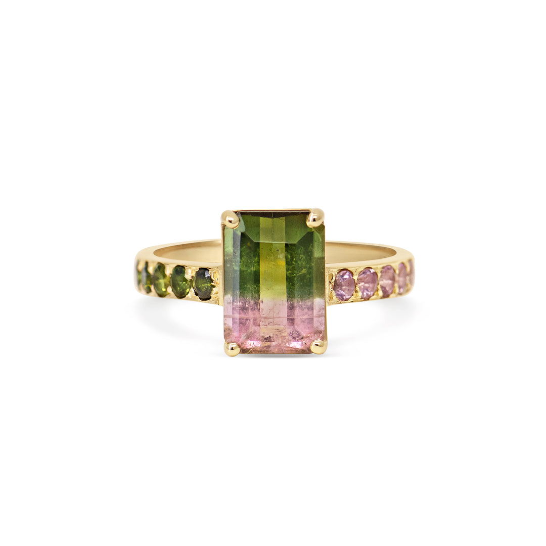 Watermelon Sugar Ring - Medium, Single Row Style