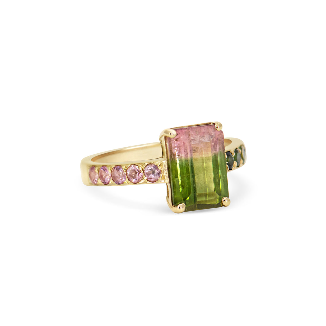 Watermelon Sugar Ring - Medium, Single Row Style