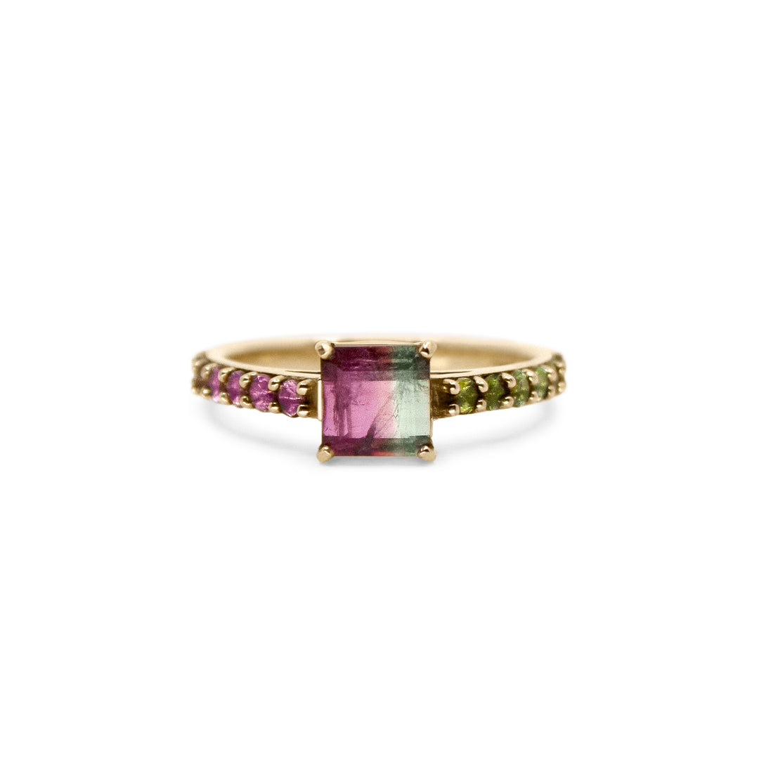 Watermelon Sugar Ring - Small, Single Row Style