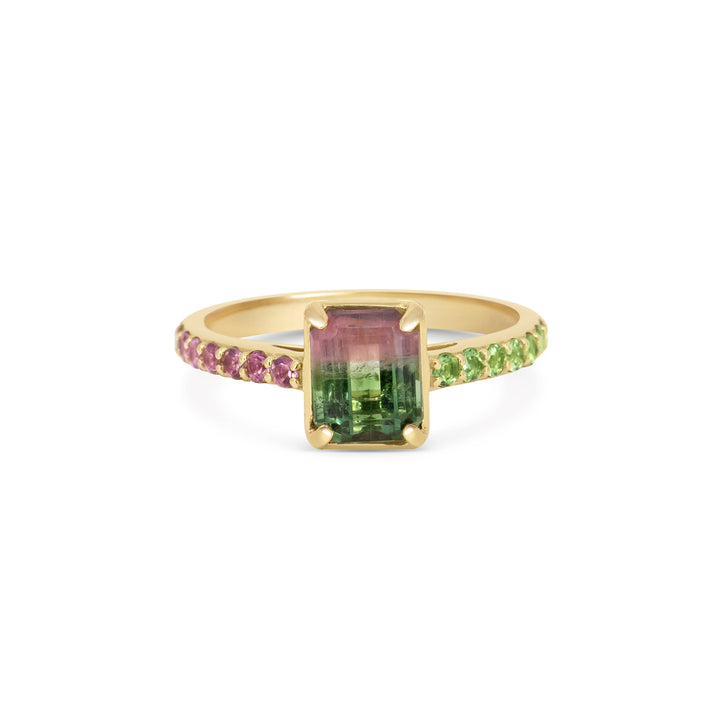 Watermelon Sugar Ring - Small, Single Row Style