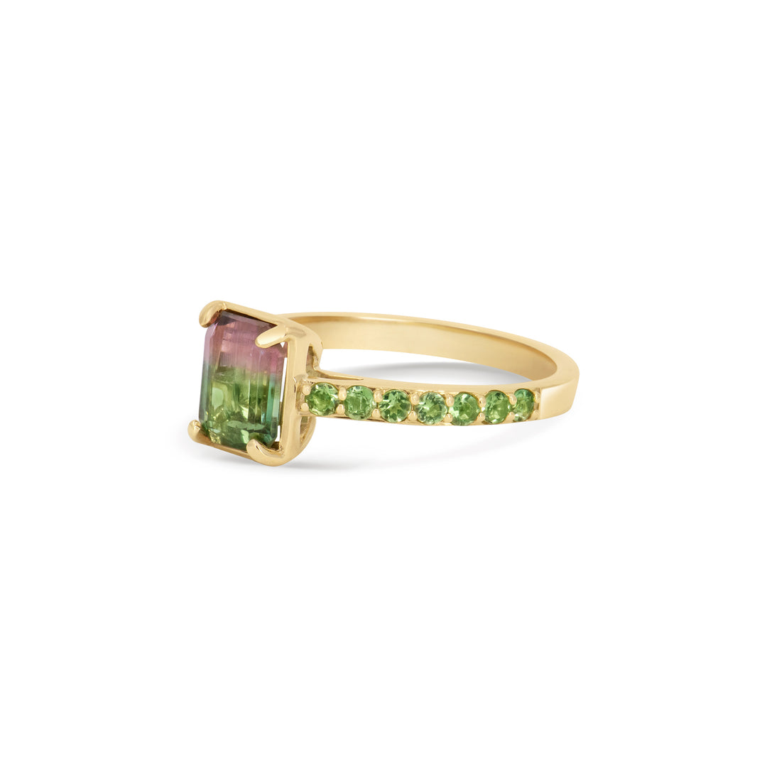 Watermelon Sugar Ring - Small, Single Row Style