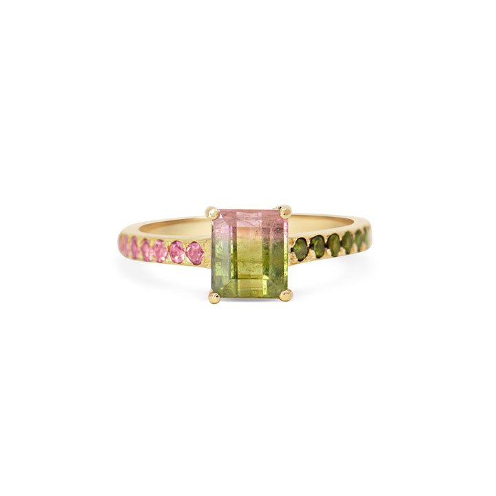 Watermelon Sugar Ring - Small, Single Row Style