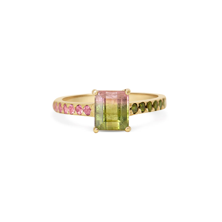 Watermelon Sugar Ring - Small, Single Row Style