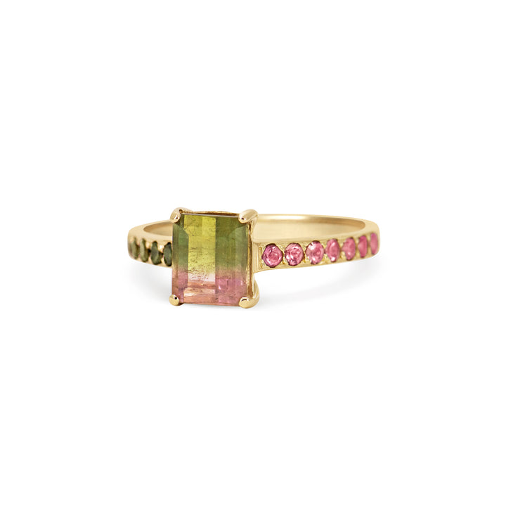 Watermelon Sugar Ring - Small, Single Row Style