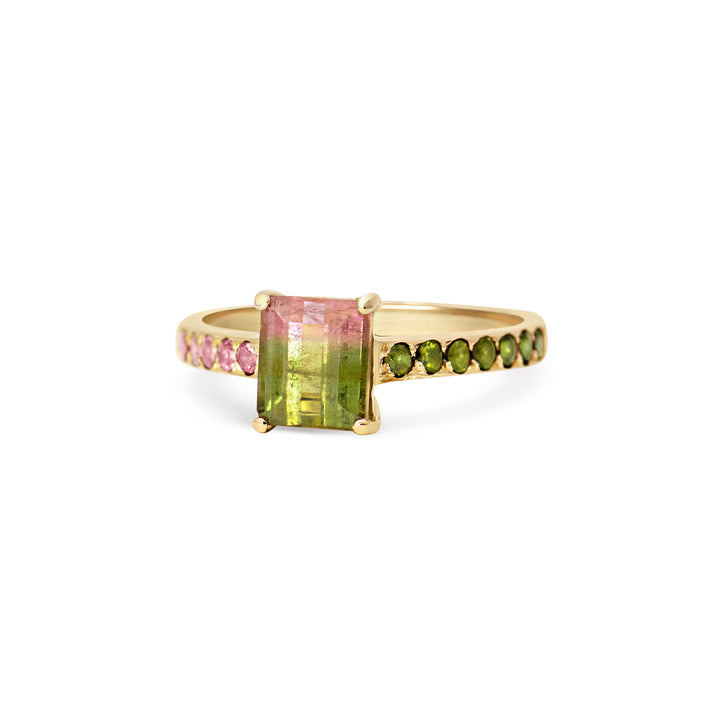 Watermelon Sugar Ring - Small, Single Row Style