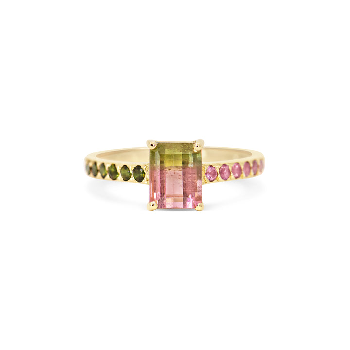 Watermelon Sugar Ring - Small, Single Row Style